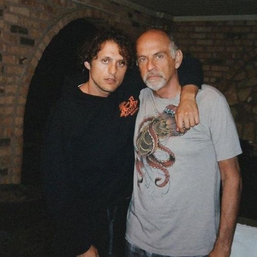 Michael Vlamis with Father