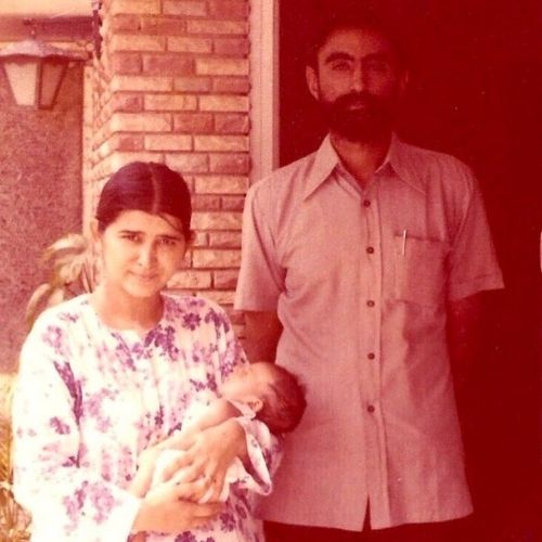 Saba Azad Parents