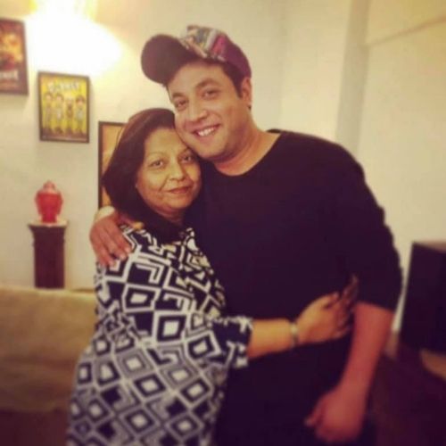 Varun Sharma with Mother