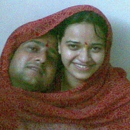Jitendra Joshi with Wife