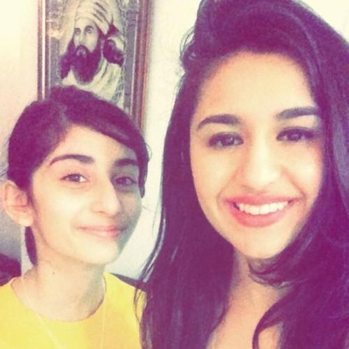 Sanaya Pithawalla with Sister