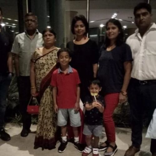 Sarika Singh Family