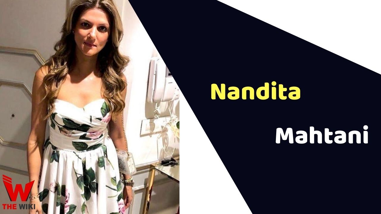 Nandita Mahtani (Fashion Designer)