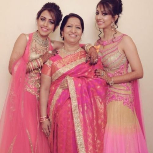 Roopali Prakash with Mother and Sister