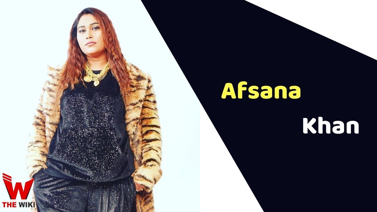 Afsana Khan (Singer)