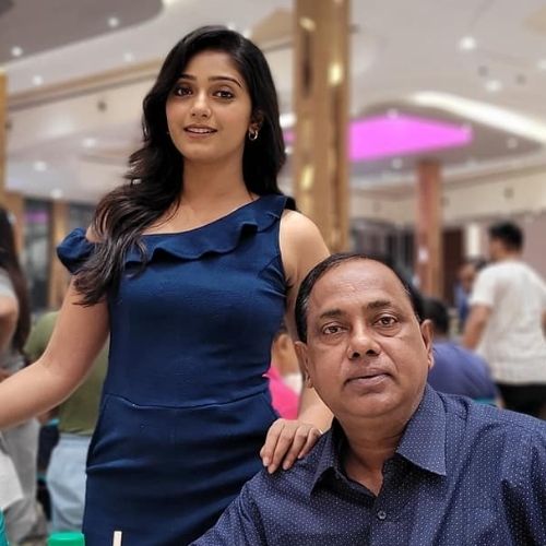 Dipanwita Rakshit with Her Father
