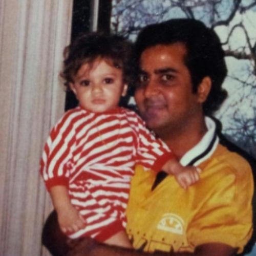 Karan Suchak with Father