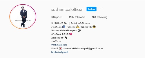 Sushant Pal Instagram Profile Image