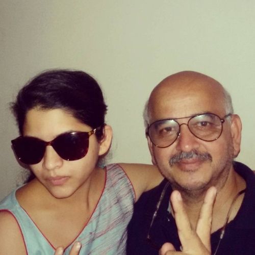 Deepti Lele with Her Father