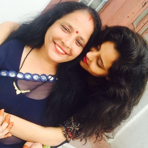 Himanshi Jain with Her Mother