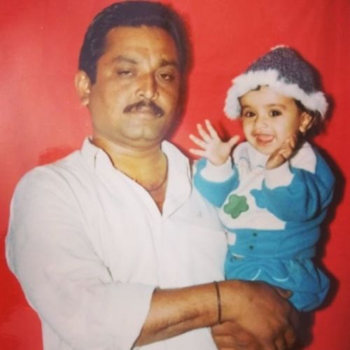 Pallavi Patil with Father