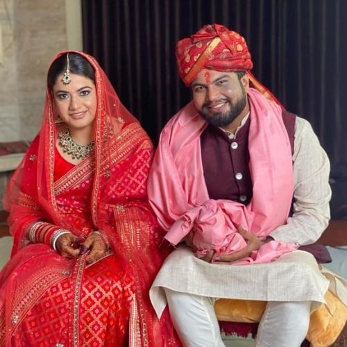 Anuj Ramatri With His Wife