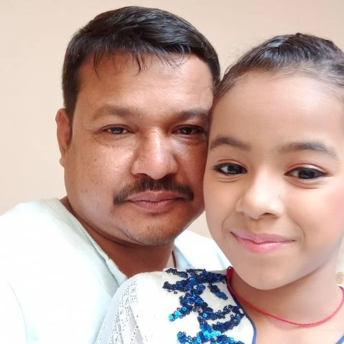 Jayshree Gogoi with Her Father
