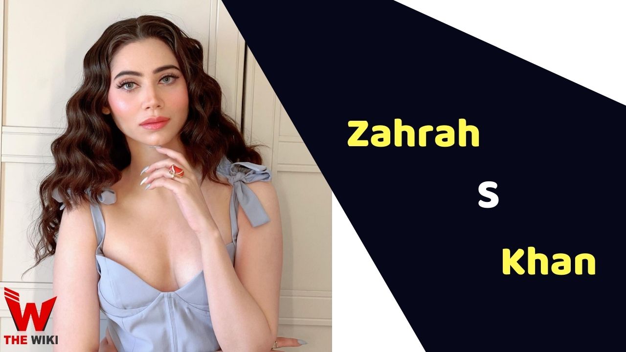 Zahrah S Khan (Actress