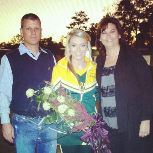 Lyndsey Windham with Parents