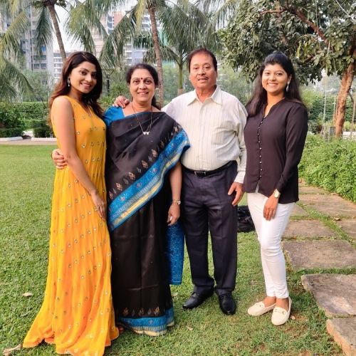 Reena Madhukar with Family