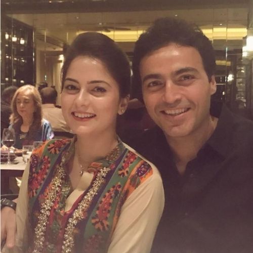 Ayaz Khan with Wife
