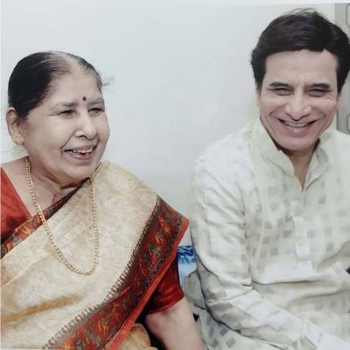 Sandeep Kulkarni with Mother