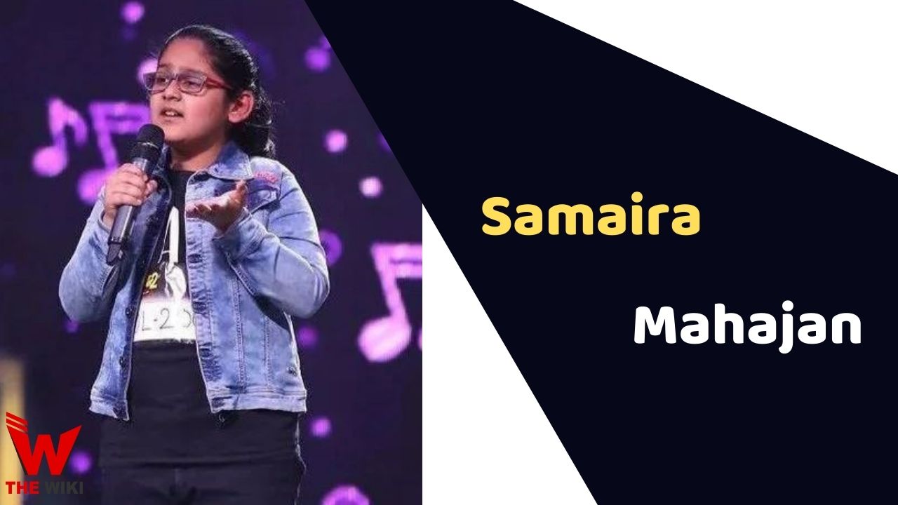 Samaira Mahajan (Singing Superstars 2)