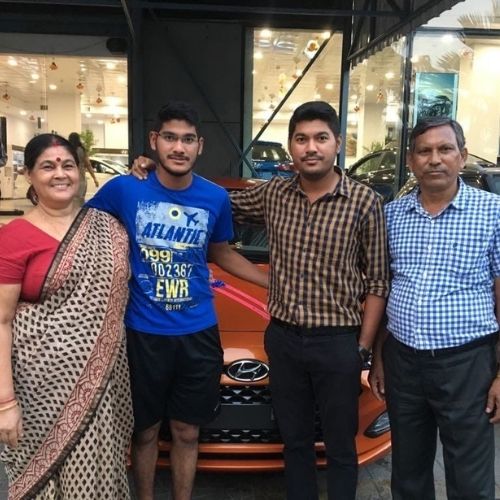 Writtick Chatterjee with Family