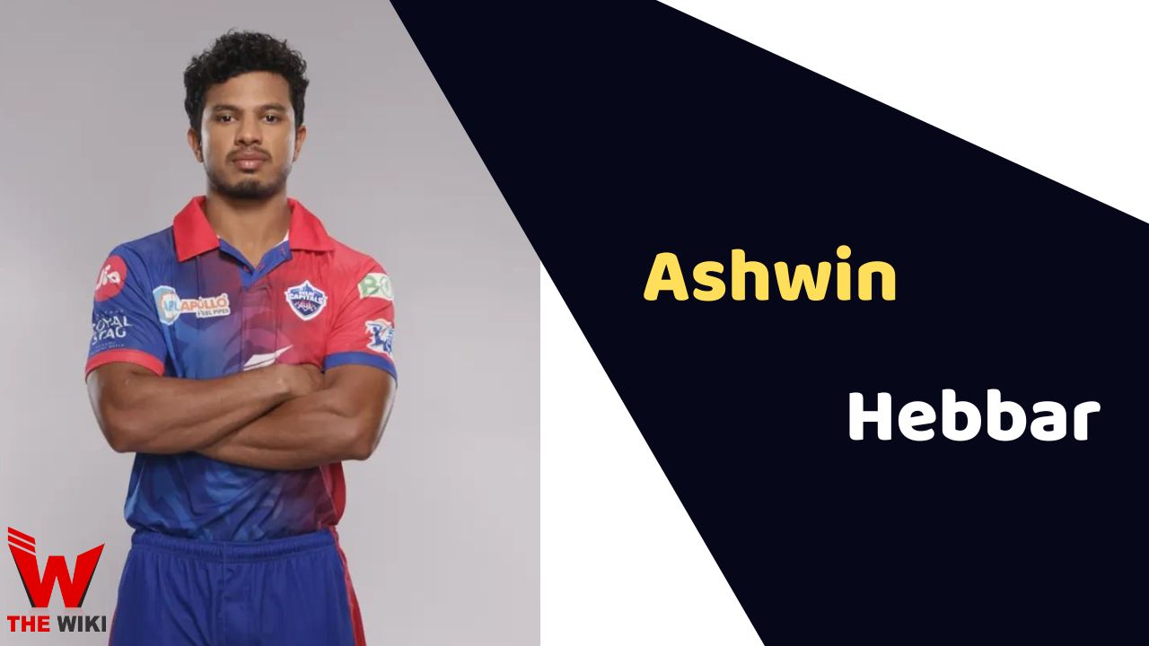 Ashwin Hebbar (Cricketer)