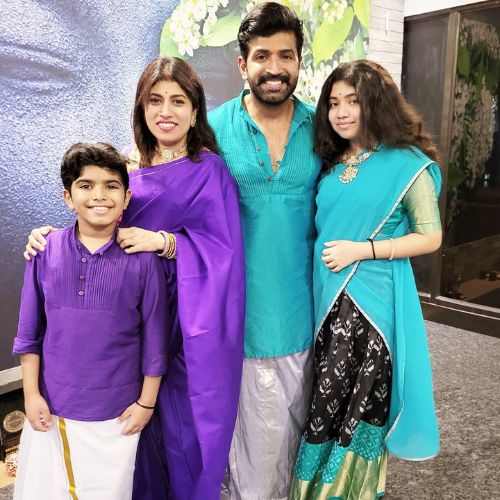 Arun Vijay Family