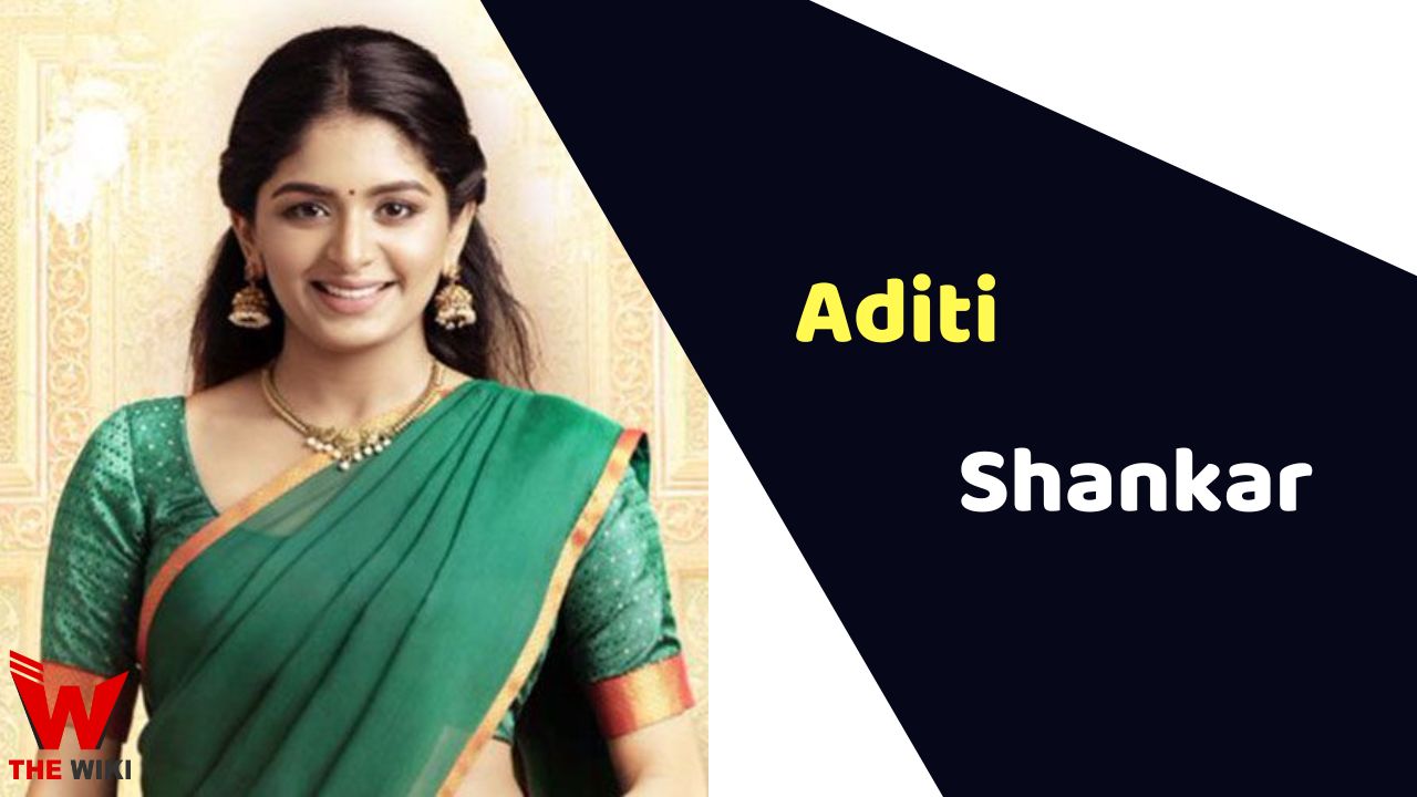 Aditi Shankar (Actress)