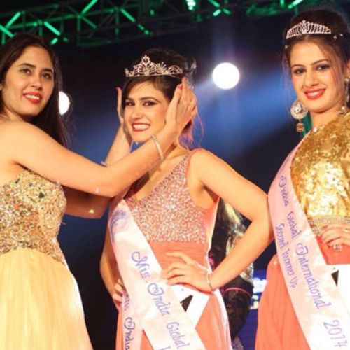 Raghvika Kohli as Miss India Global International 2014