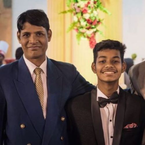 Divyansh Kacholia with father & brother