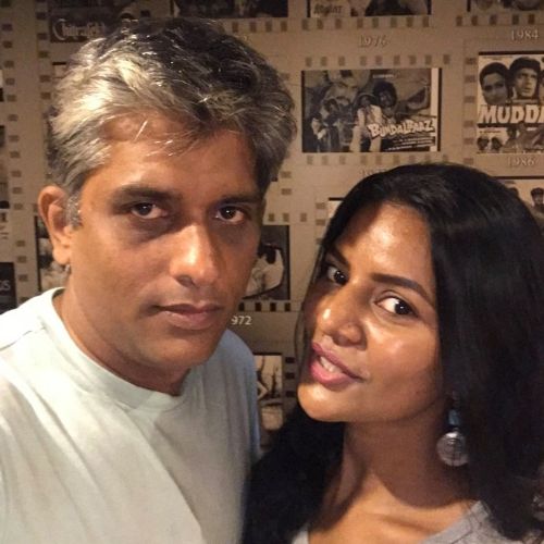 Sunita Rawat Pai with Husband