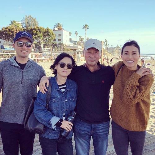Catherine Haena Kim with Family