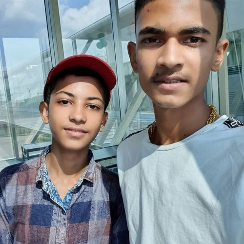 Anurag Dwivedi with his brother