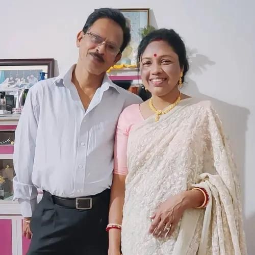 Amrita Debnath's parents