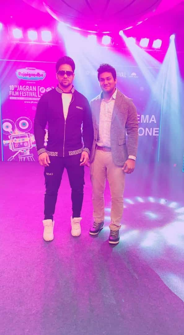 Mikki Koomar with his brother Dr. Rocky Koomar