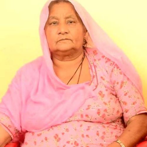 Sukhdev Singh Gogamedi's mother